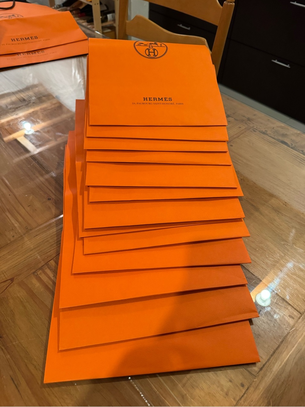 Hermes Shopping Bags